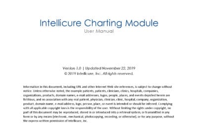 Charting User Manuals are Created!