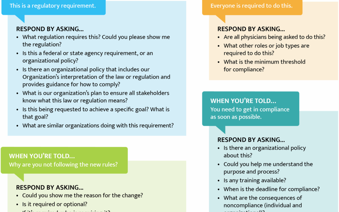 Show Me the Regulation!