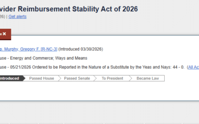 A Brief Look at the Proposed Provider Reimbursement Stability Act of 2026 (H.R. 8163)