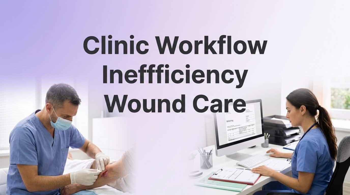 What Causes Clinic Workflow Inefficiency in Wound Care?