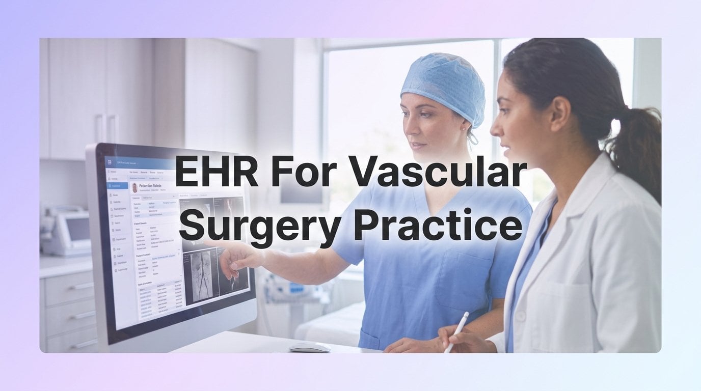 7 Strategies to Choose and Run an EHR for a Vascular Surgery Practice
