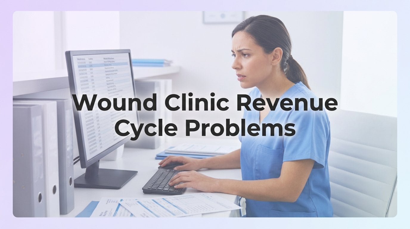 Wound Clinic Revenue Cycle Problems: What’s Draining Your Practice—and How to Fix It